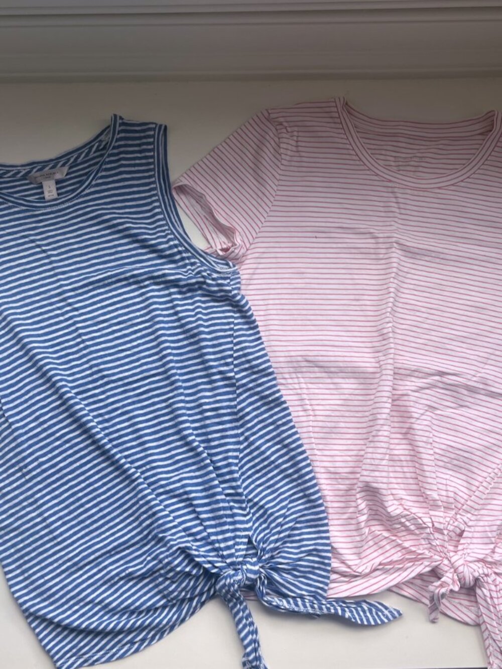 Banana Republic Striped Summer Tops - Women's Small